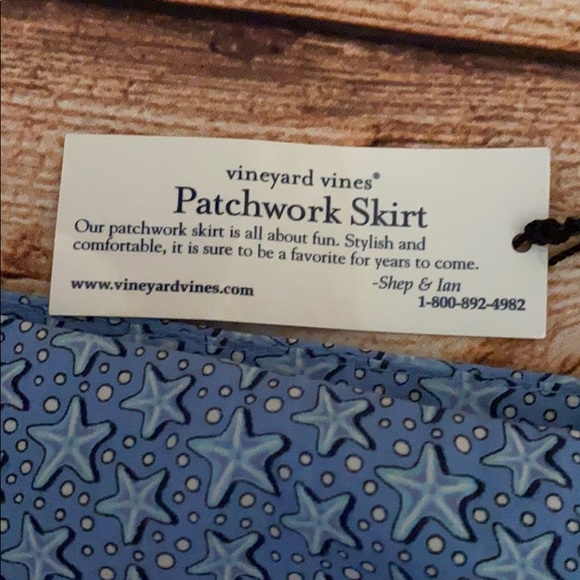 Vineyard Vines Patchwork Wrap skirt (no shorts) - Picture 3 of 7